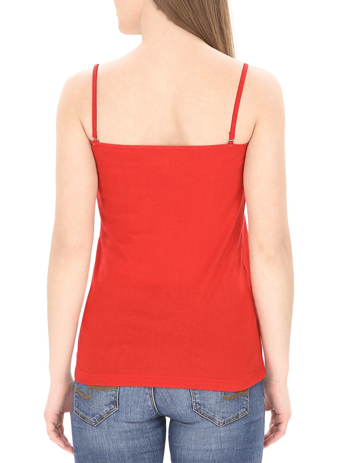 detachable strap solid camisole - 13993376 - Standard Image - 2