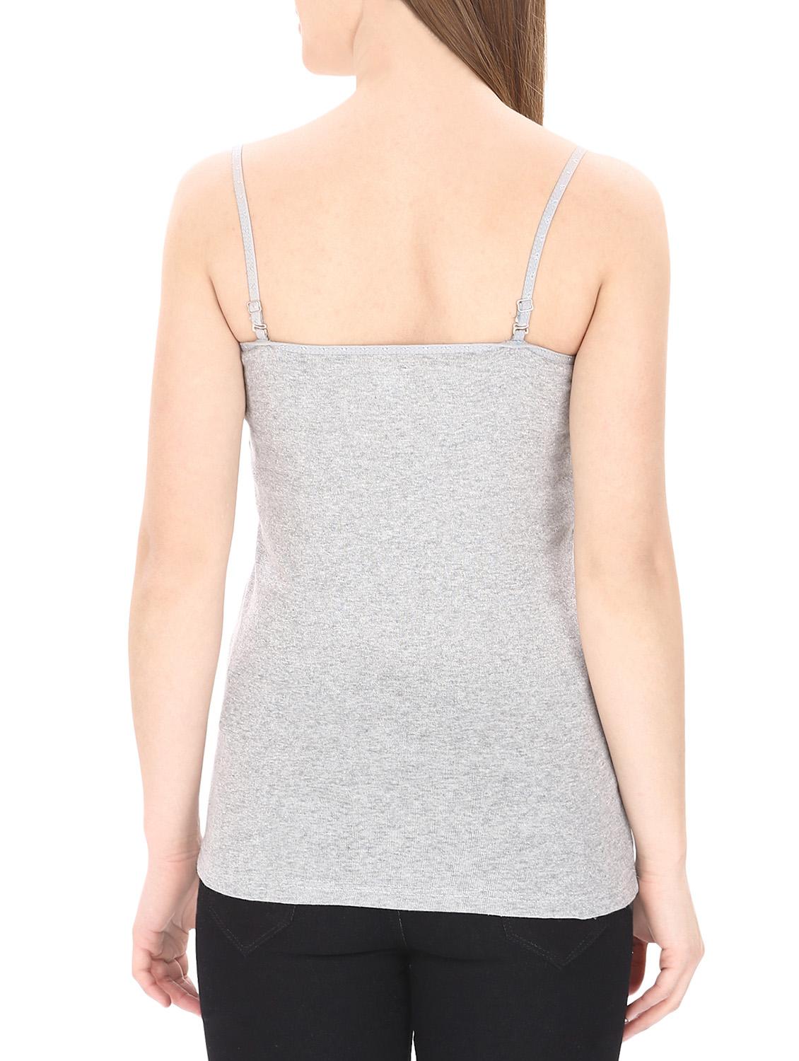 detachable strap solid camisole - 13993377 - Standard Image - 2