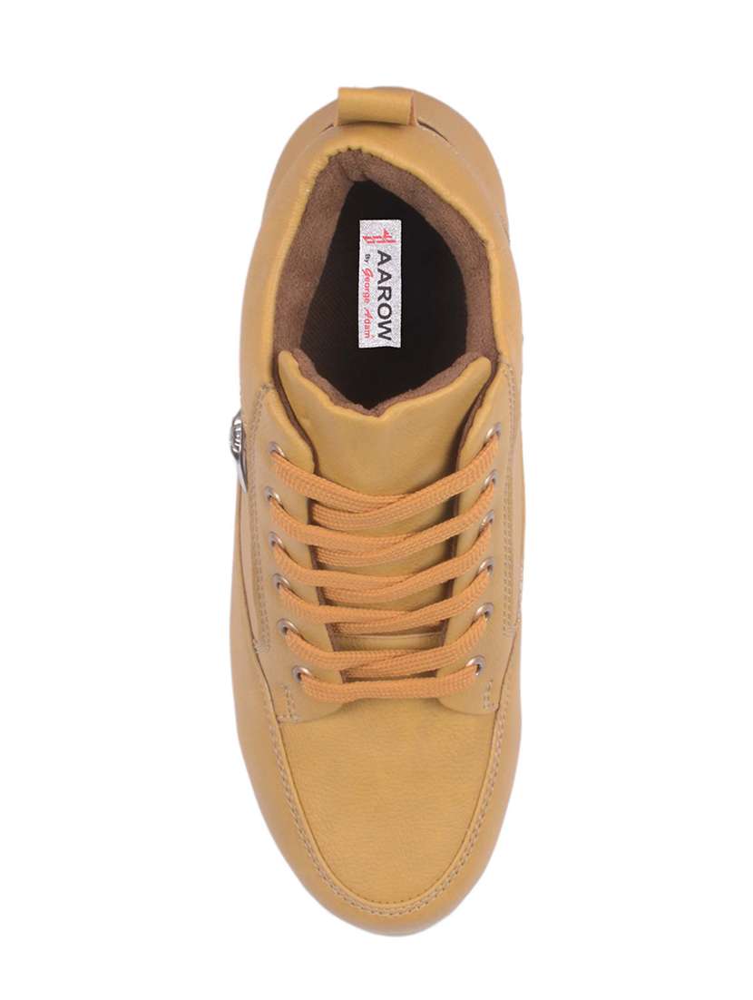 beige leatherette low ankle boot - 13997993 -  Standard Image - 2