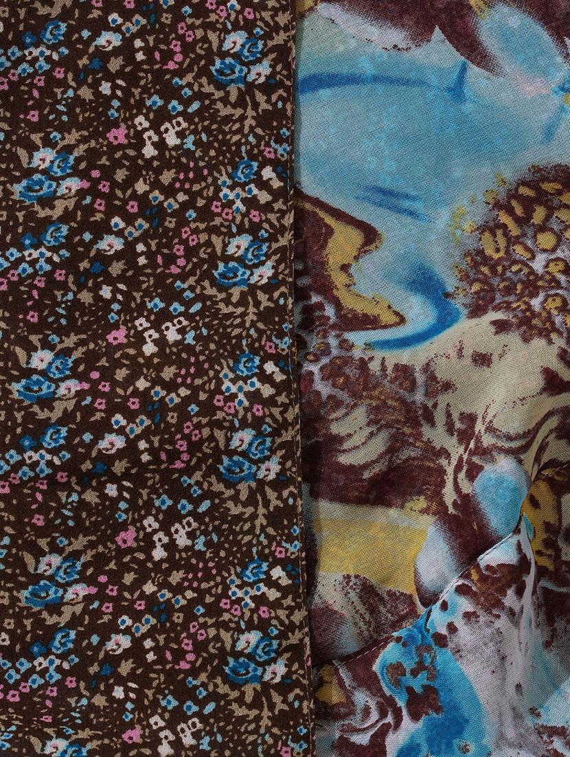 multi colored polyester scarf - 14001333 - Standard Image - 2