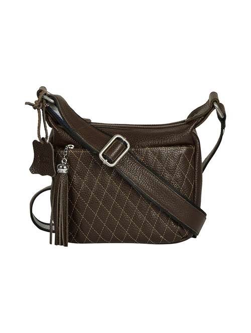 brown leather sling bag - 14002083 - Standard Image - 0