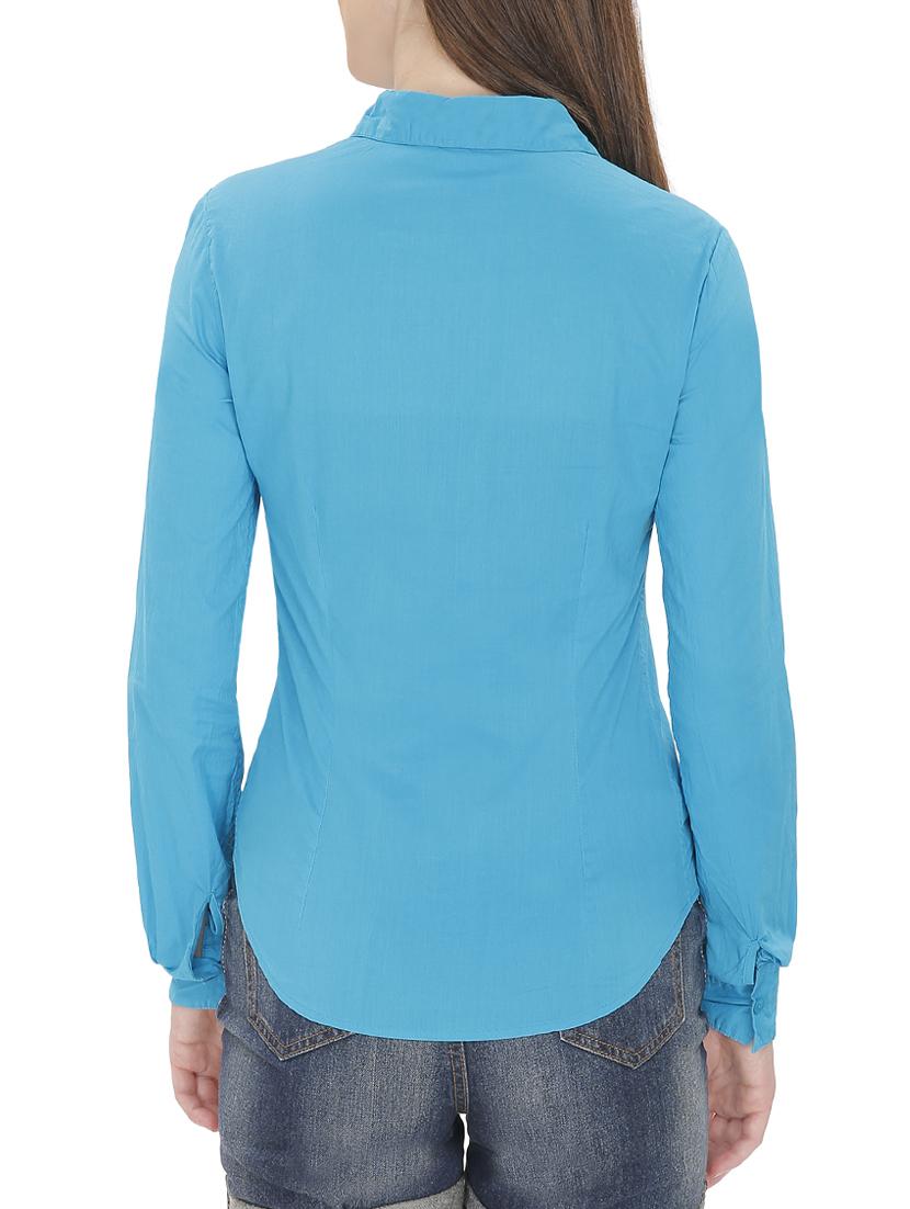 light blue cotton shirt - 14009062 - Standard Image - 2
