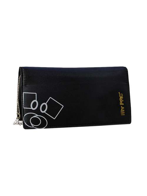 black polyester wallet - 14011818 - Standard Image - 0