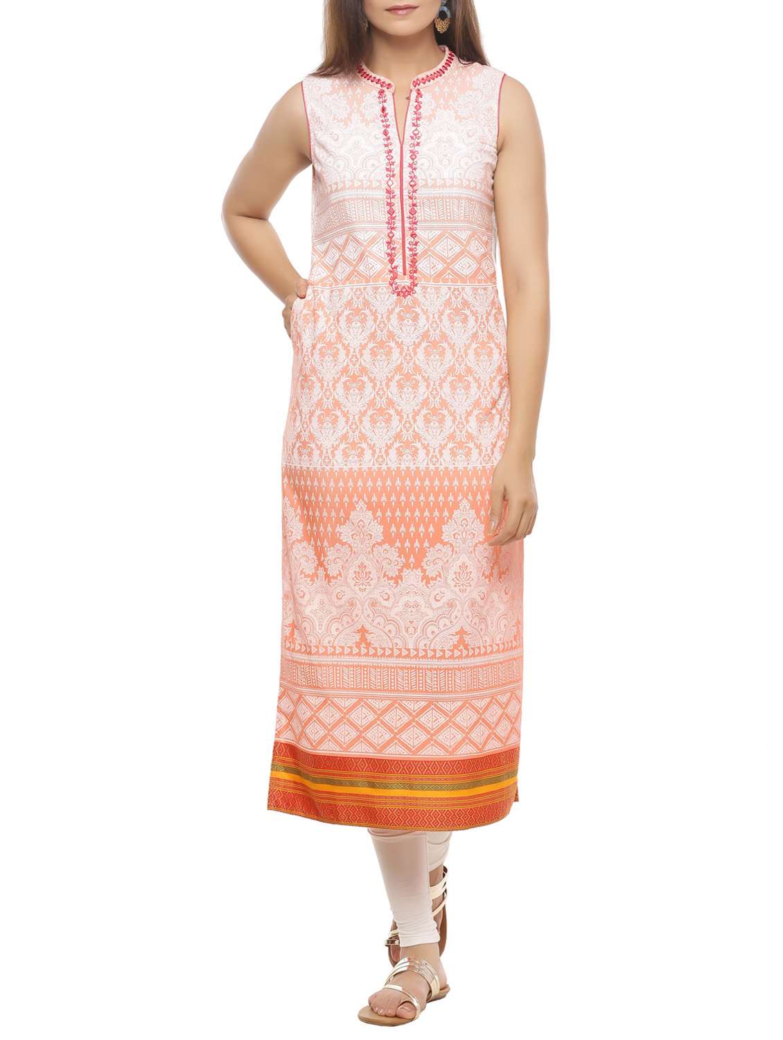 women's straight kurta
