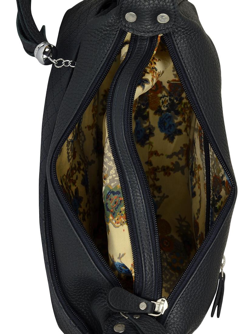 blue leather sling bag - 14047753 - Standard Image - 2