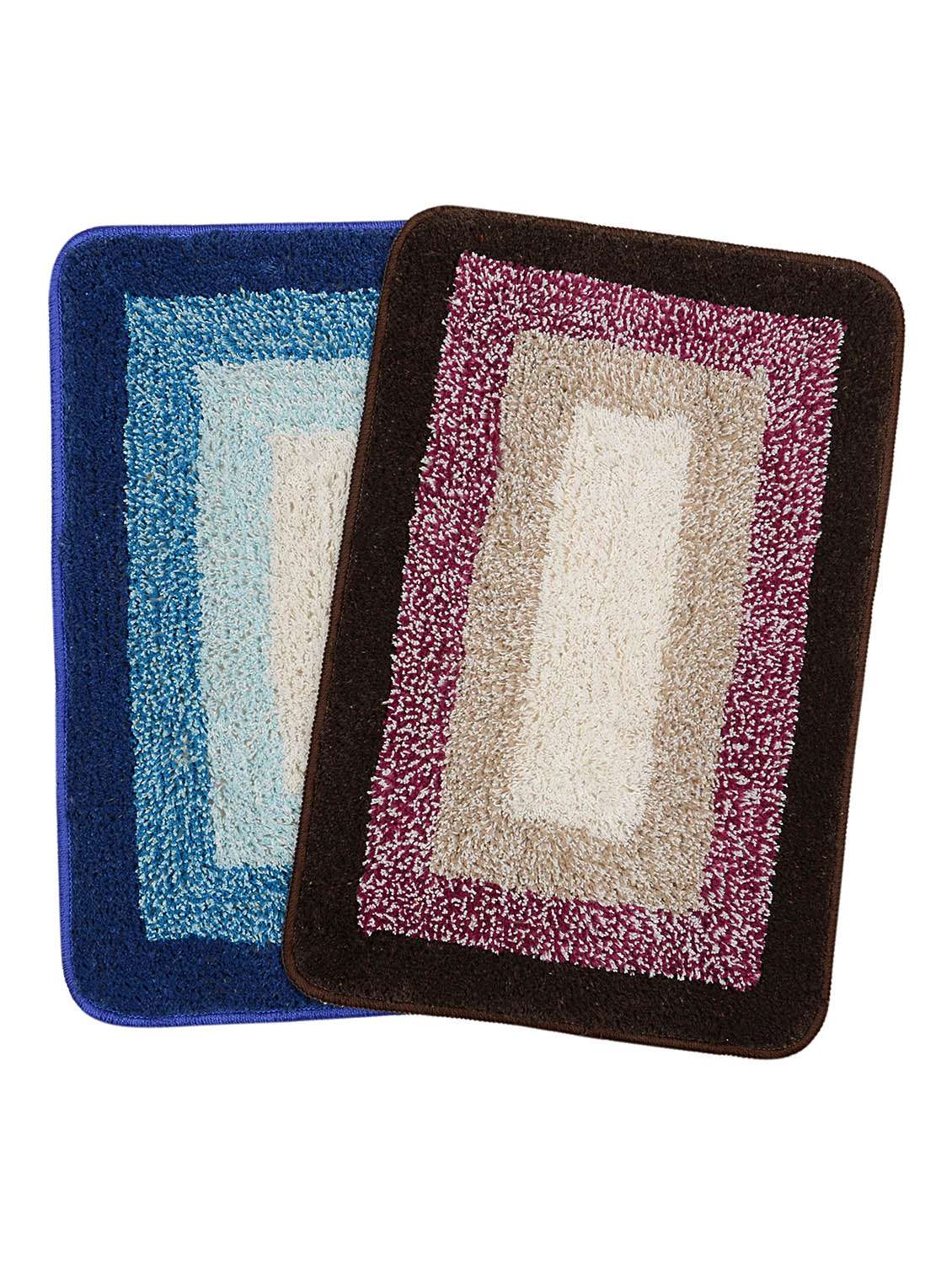 cotton anti slip bathmat (set of 2)