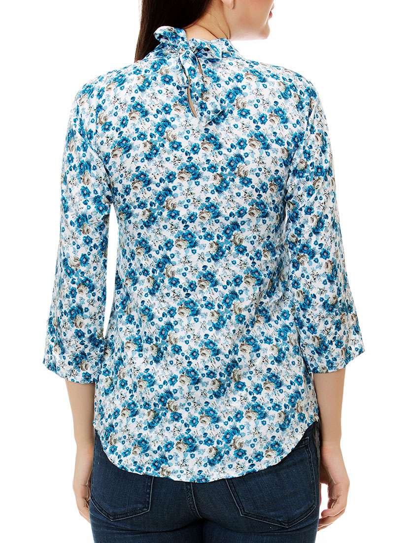 women's straight turtle neck top - 14050884 - Standard Image - 2