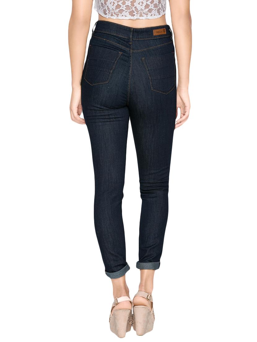 skinny fit dark blue denim jean - 14065908 - Standard Image - 2