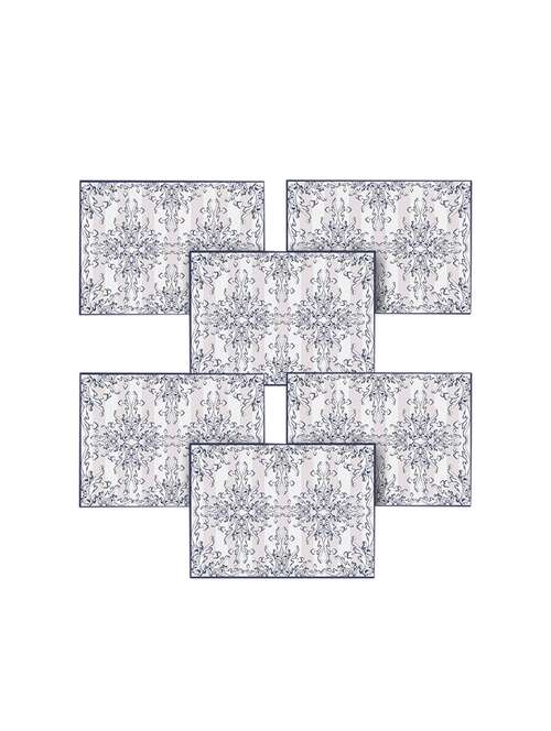 printed  table mat set of 6 pcs - 14078103 -  Standard Image - 0
