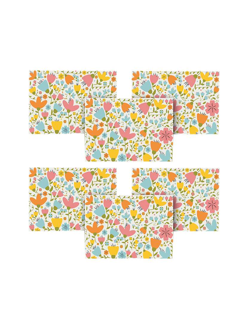 printed  table mat set of 6 pcs