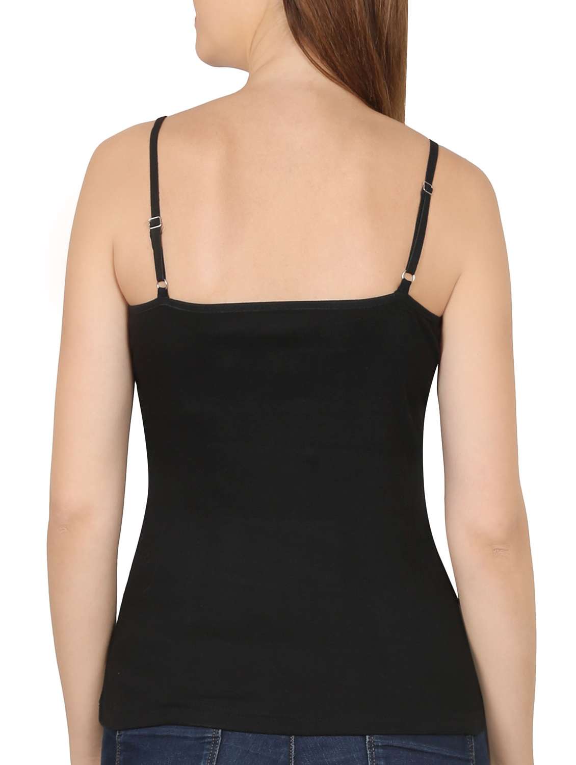 black cotton camisole - 14085560 -  Standard Image - 2