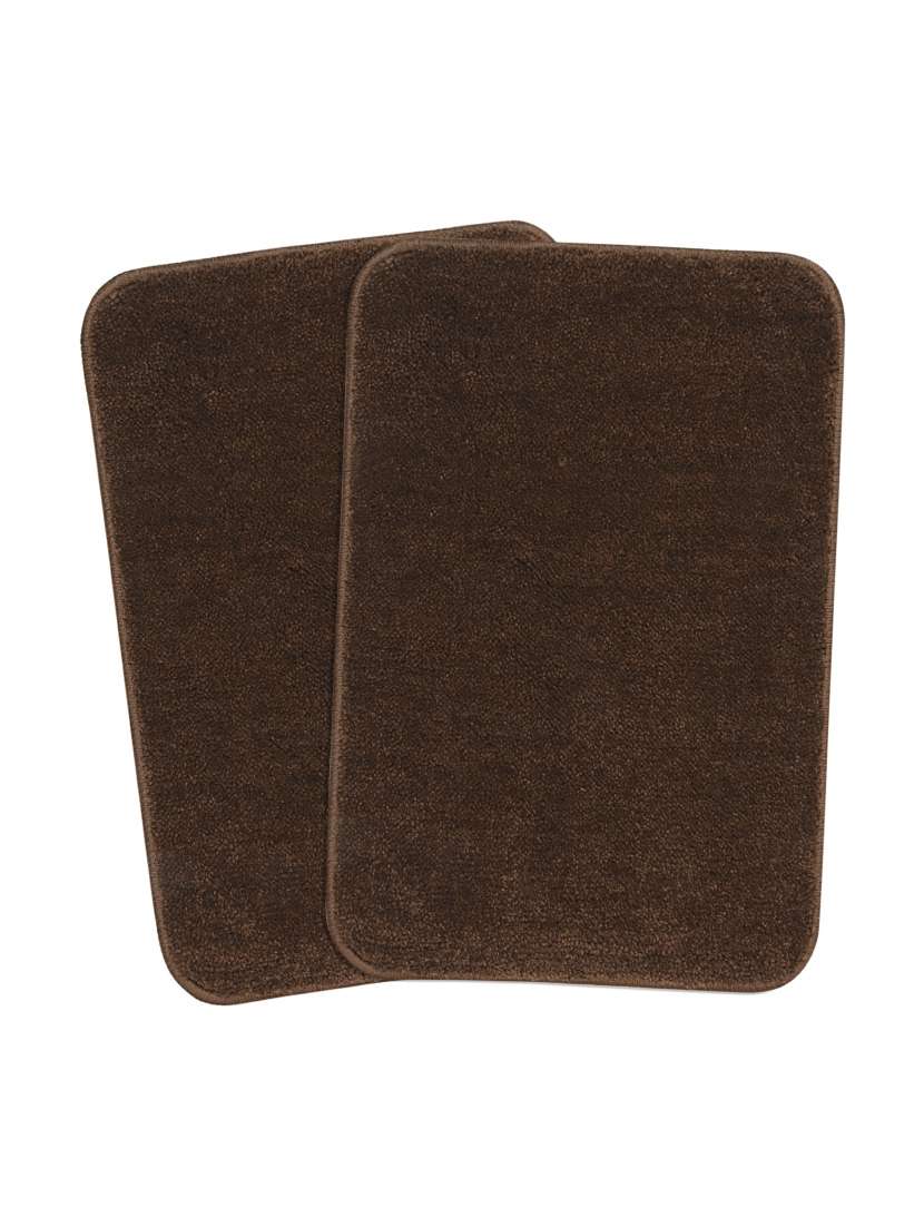 soft microfiber small anti slip set of 2 bath mats