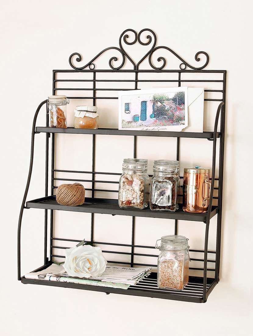metal kitchen rack by home sparkle