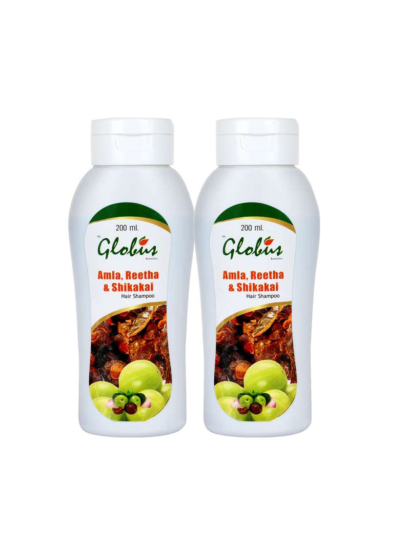 globus amla, reetha and shikakai shampoo