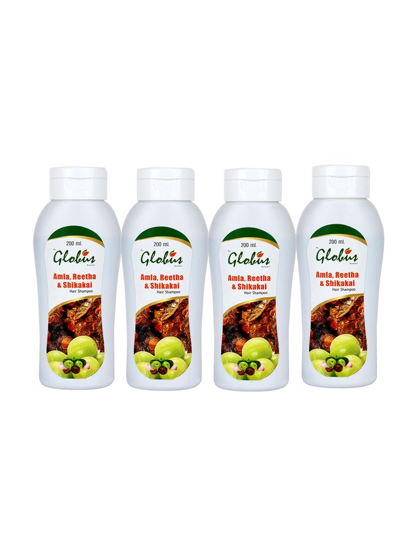 globus amla, reetha and shikakai shampoo 