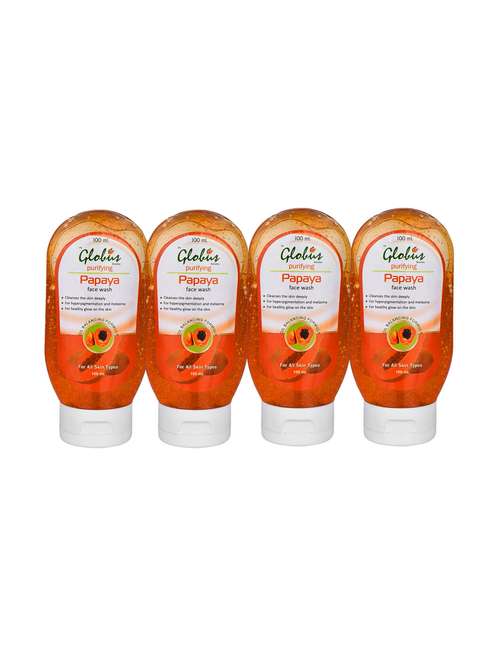 globus papaya purifying face wash 