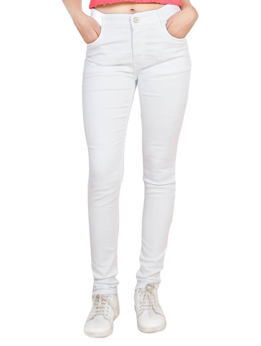 women's plain slim fit jeans - 14103710 - Zoom Image - 0