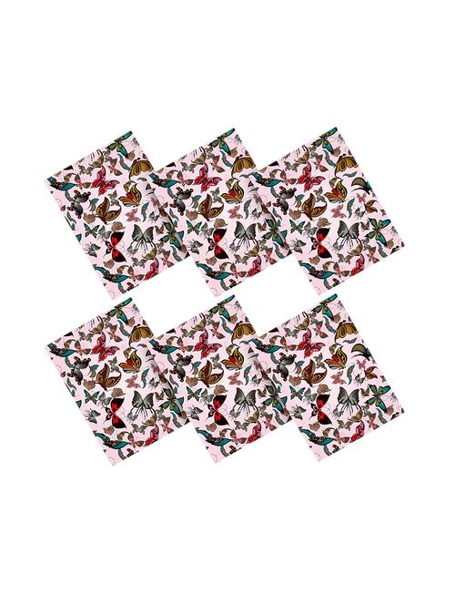 printed polyester table mat set of 6 pcs by ambbi collections - 14113316 -  Standard Image - 0