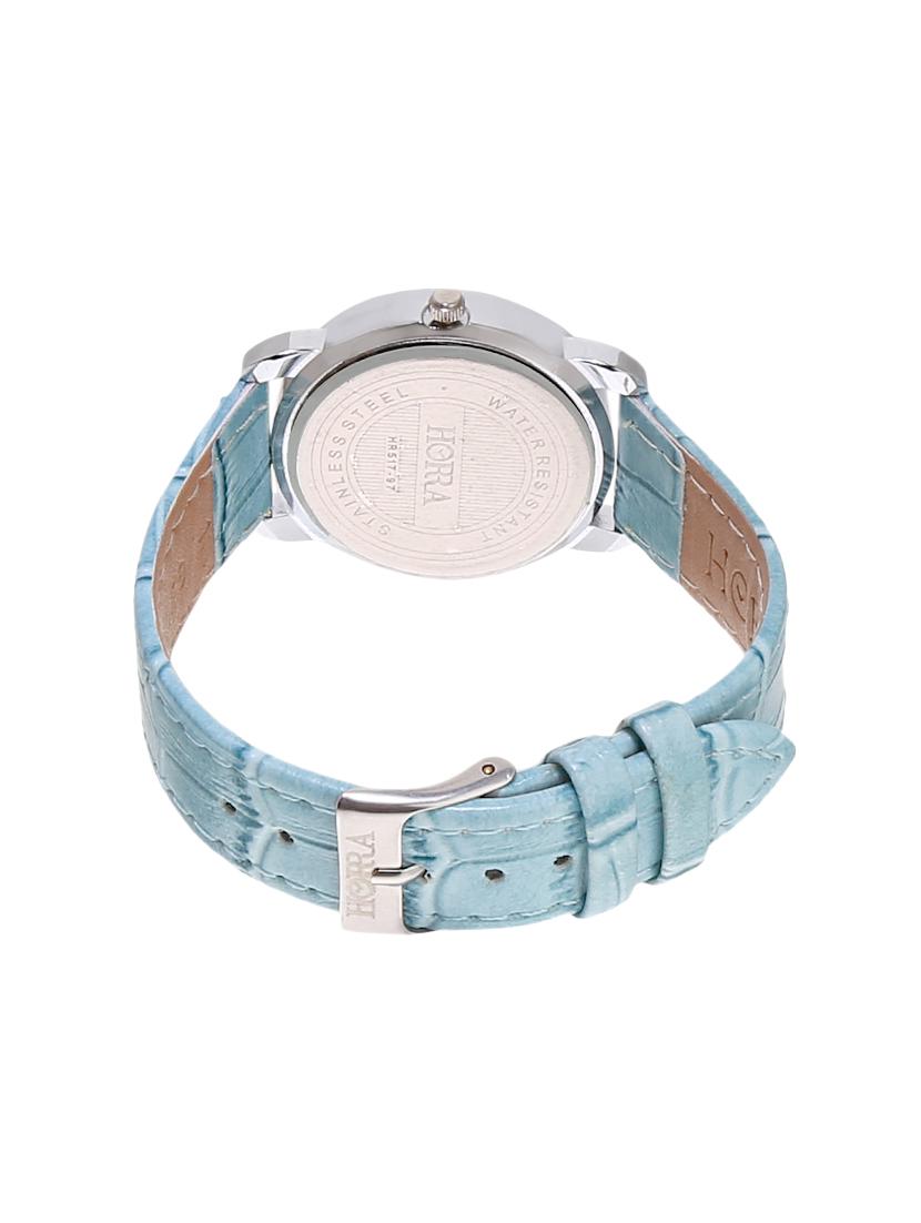 horra blue round dial analog ladies watch - 14113566 - Standard Image - 2