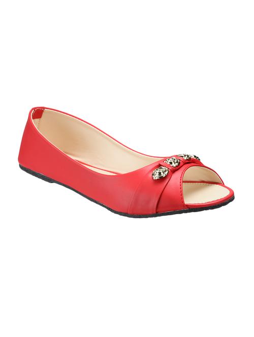 women solid slip on ballerina - 14130750 -  Standard Image - 0