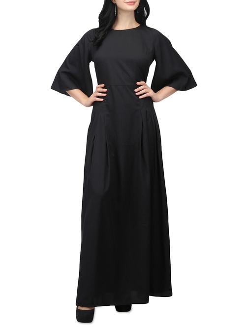 women's solid dress - 14151047 - Standard Image - 0