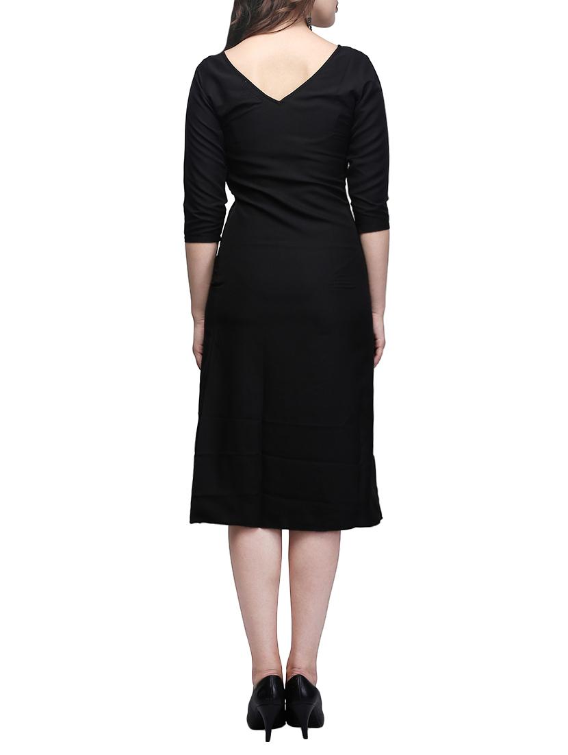 women's color block dress - 14151052 - Standard Image - 2