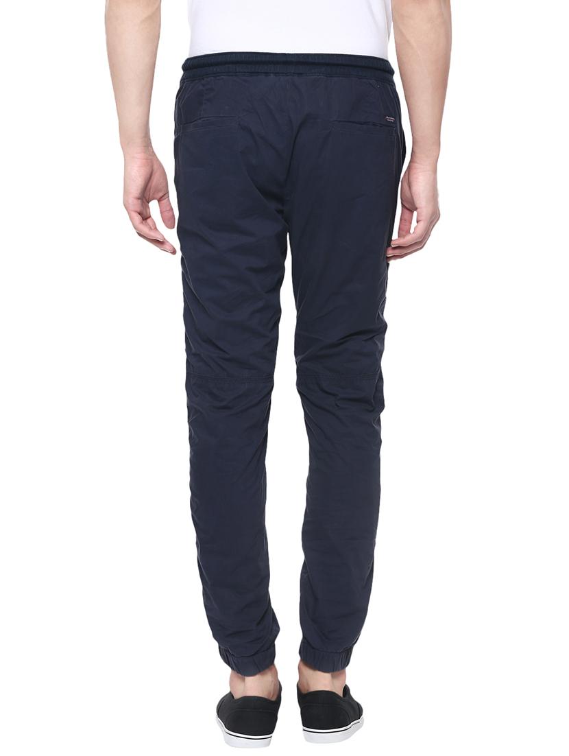 blue cotton joggers - 14153684 - Standard Image - 2