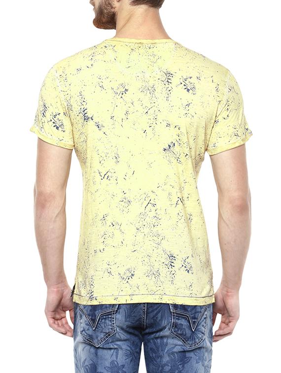 yellow cotton t-shirt - 14153864 - Standard Image - 2