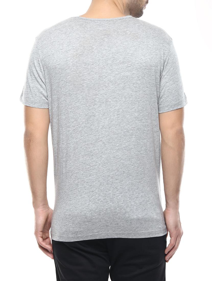 grey cotton t-shirt - 14153918 - Standard Image - 2