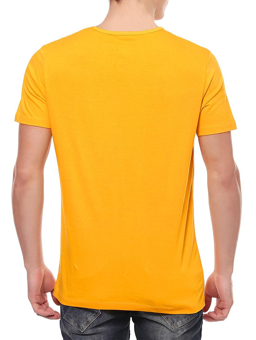 yellow cotton t-shirt - 14153919 - Standard Image - 2