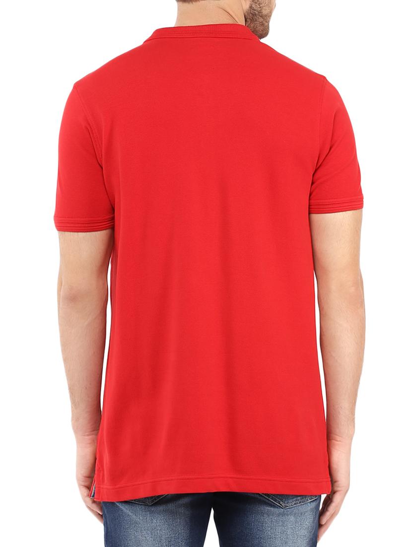 red cotton t-shirt - 14153954 - Standard Image - 2
