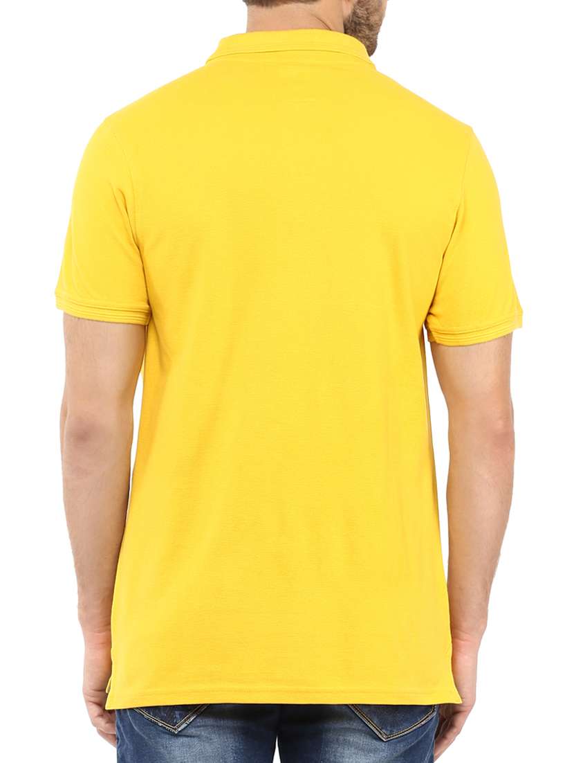 yellow cotton t-shirt - 14153955 - Standard Image - 2