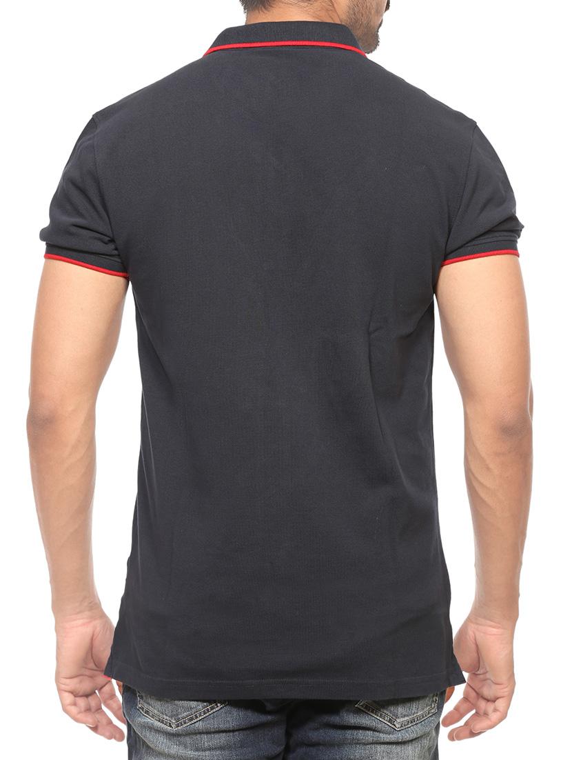 blue cotton t-shirt - 14153957 - Standard Image - 2