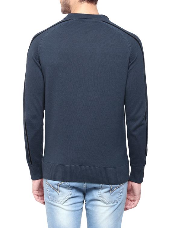 blue cotton pullover - 14153961 - Standard Image - 2