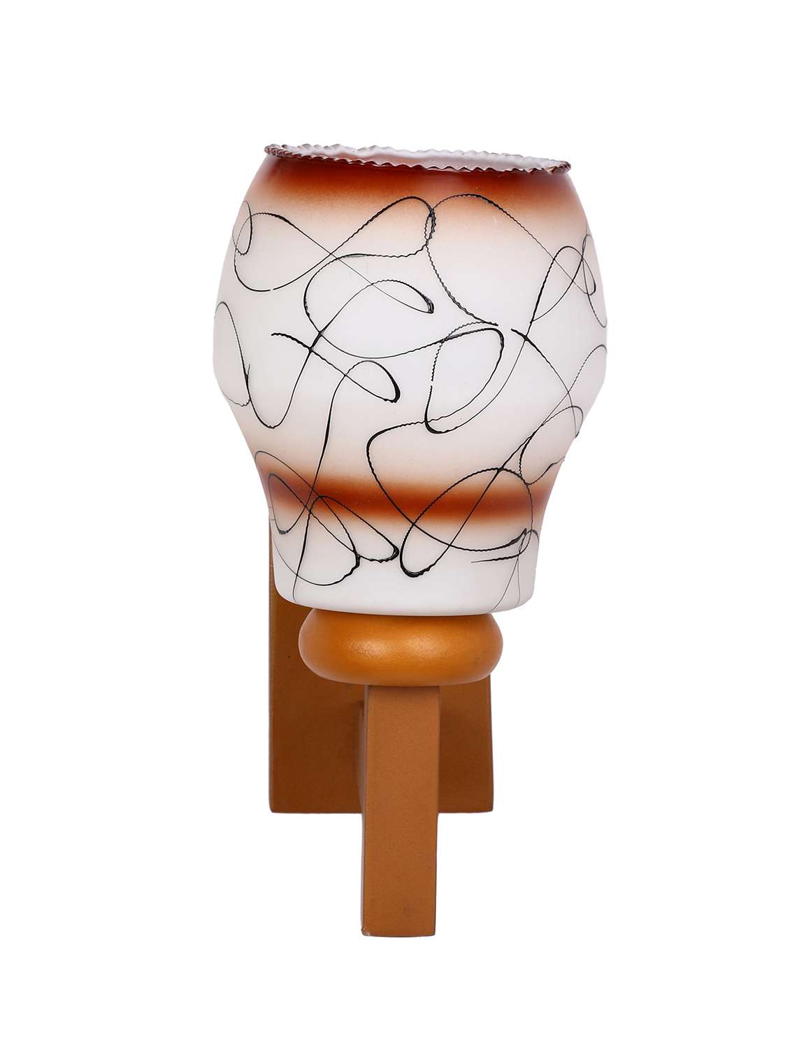 somil designer glass wall lamp (colorful, hand decorative) wh26 - 14154872 -  Standard Image - 2