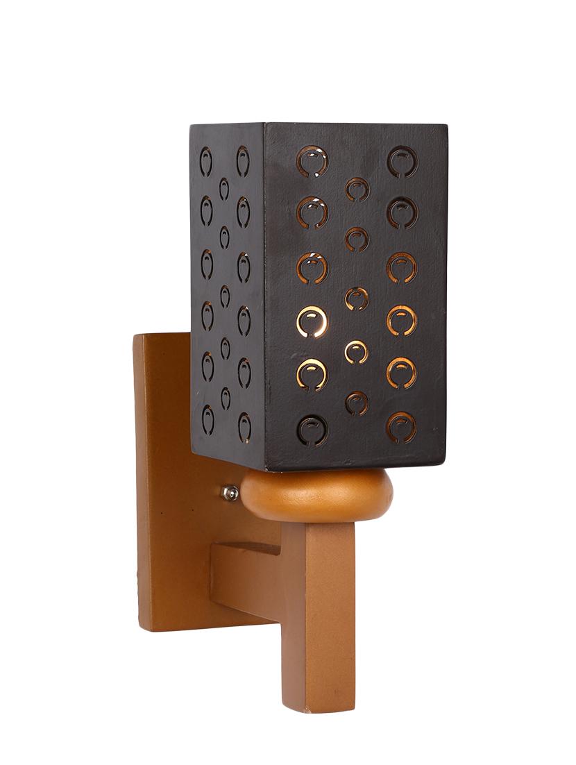 somil designer wooden wall lamp aa6 - 14154954 - Standard Image - 2