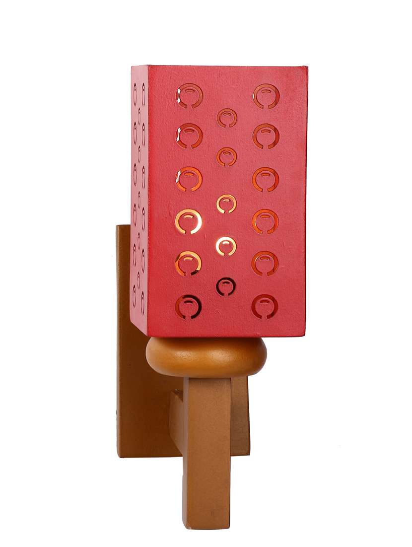 somil designer wooden wall lamp aa9 - 14154957 -  Standard Image - 2