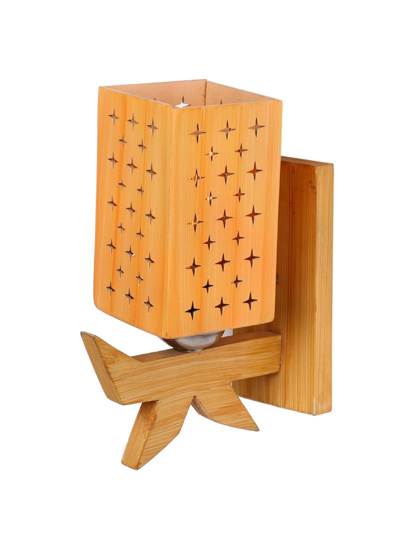 somil designer wooden wall lamp aa23 - 14154971 - Standard Image - 2