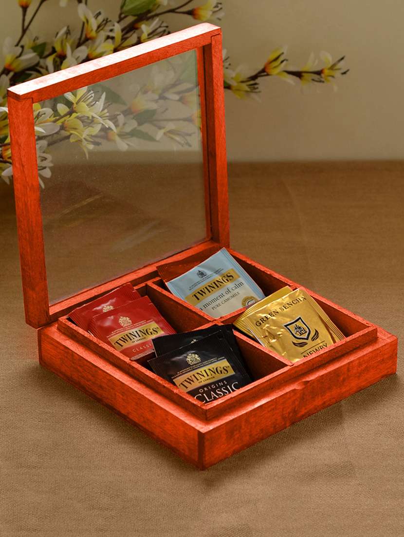 Wooden Masala Box