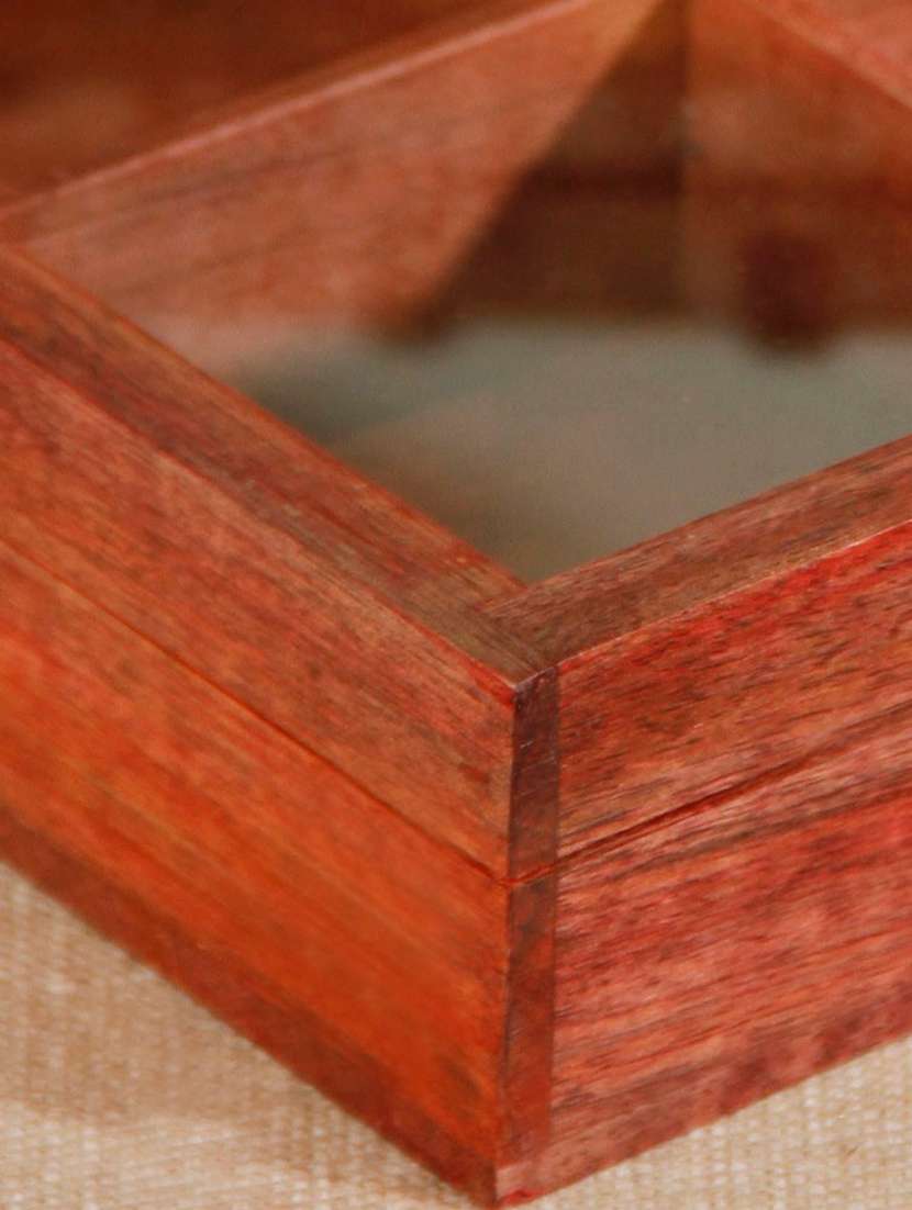Wooden Masala Box