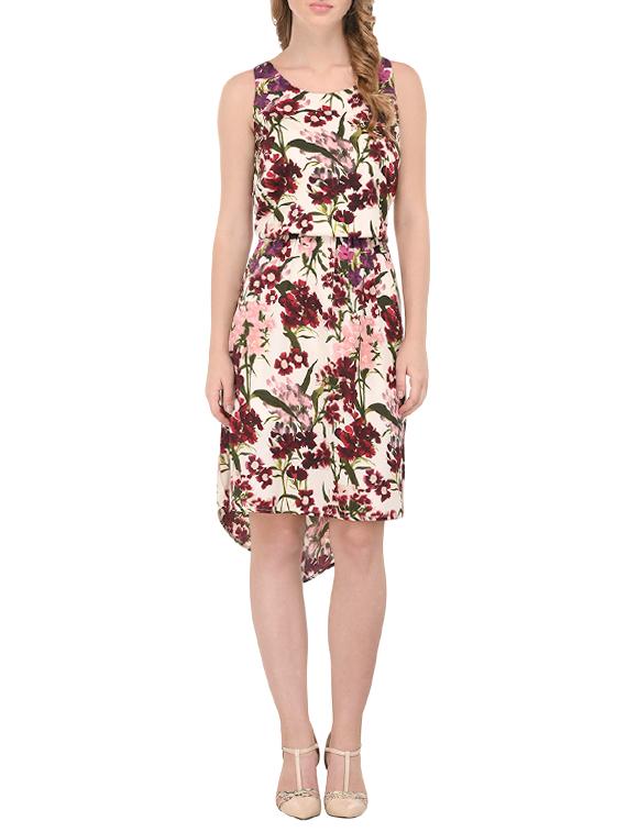 women's high low floral dress - 14160644 - Zoom Image - 0