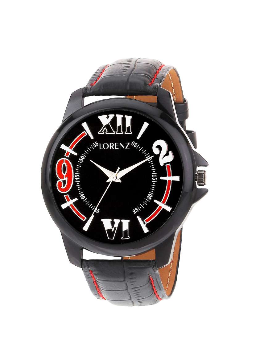 lorenz mk-1044a funky looking analog watch for men