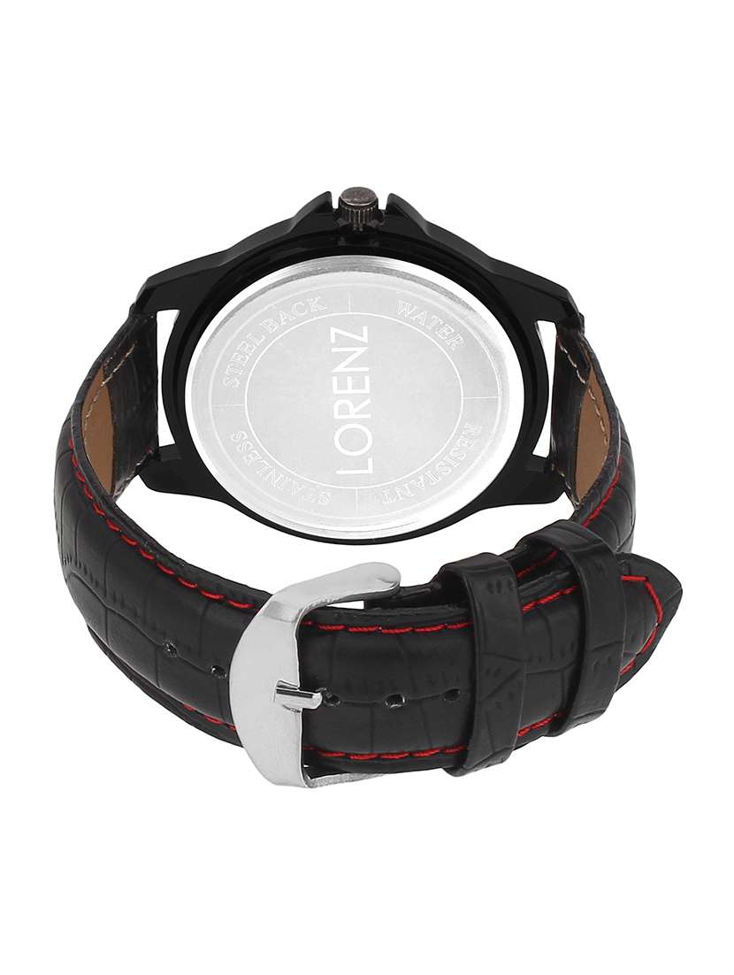 lorenz mk-1044a funky looking analog watch for men - 14162421 - Standard Image - 2