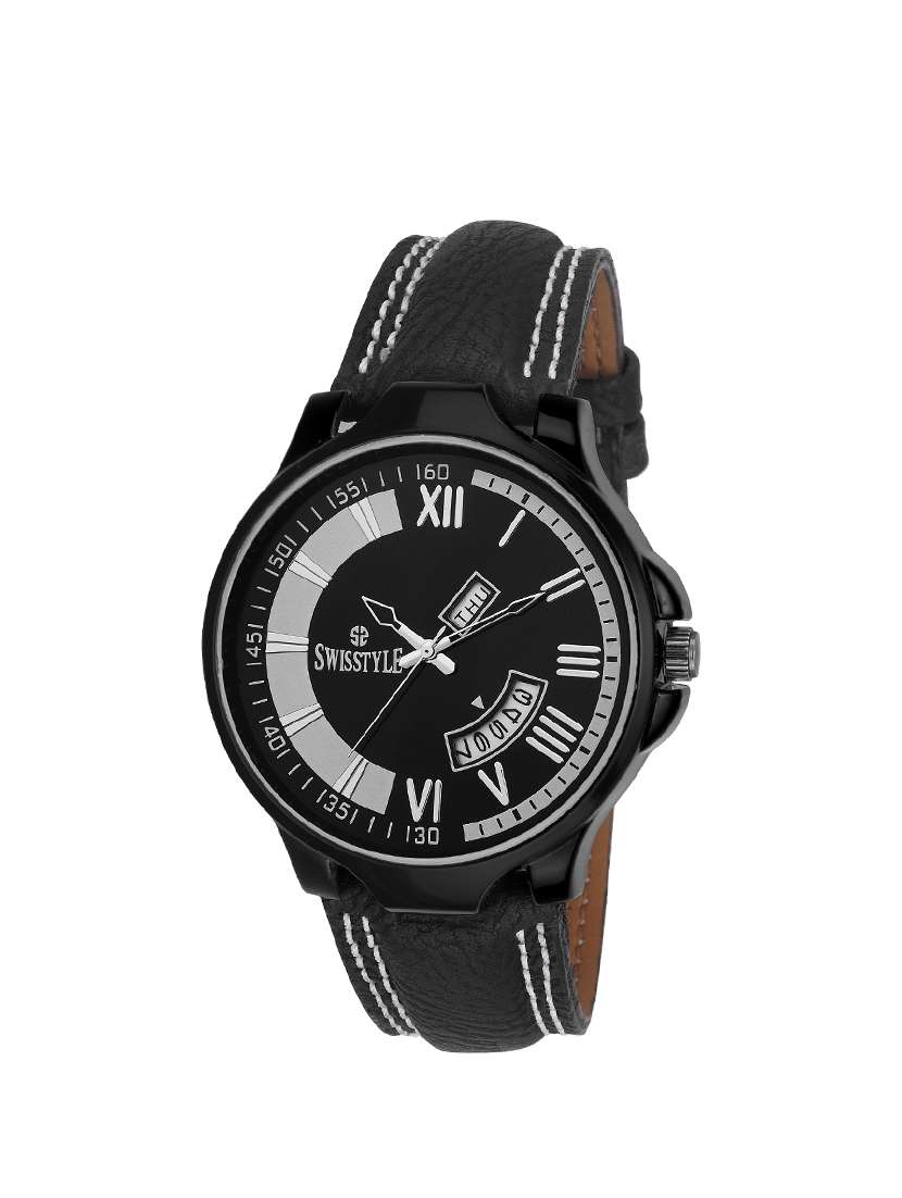 swisstyle round dial anolog watch