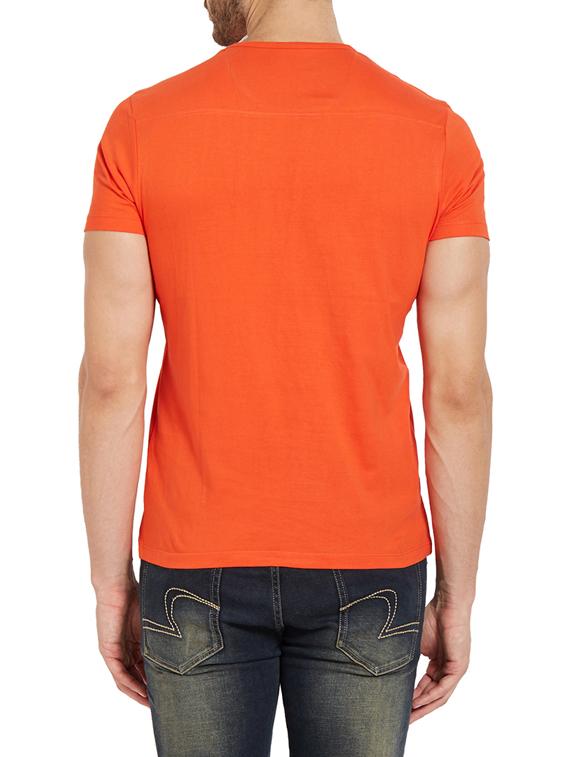 orange cotton t-shirt - 14181640 - Standard Image - 2