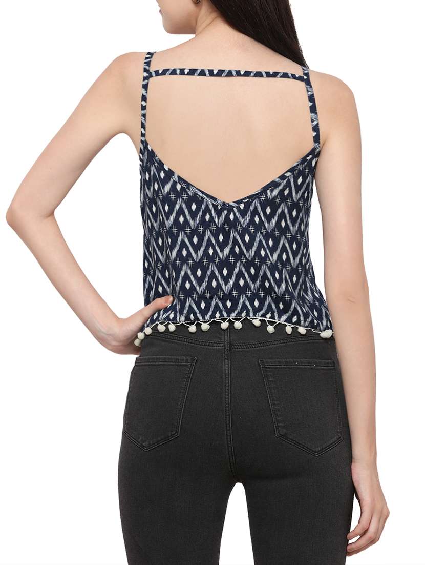women's straight shoulder strap top - 14183611 -  Standard Image - 2