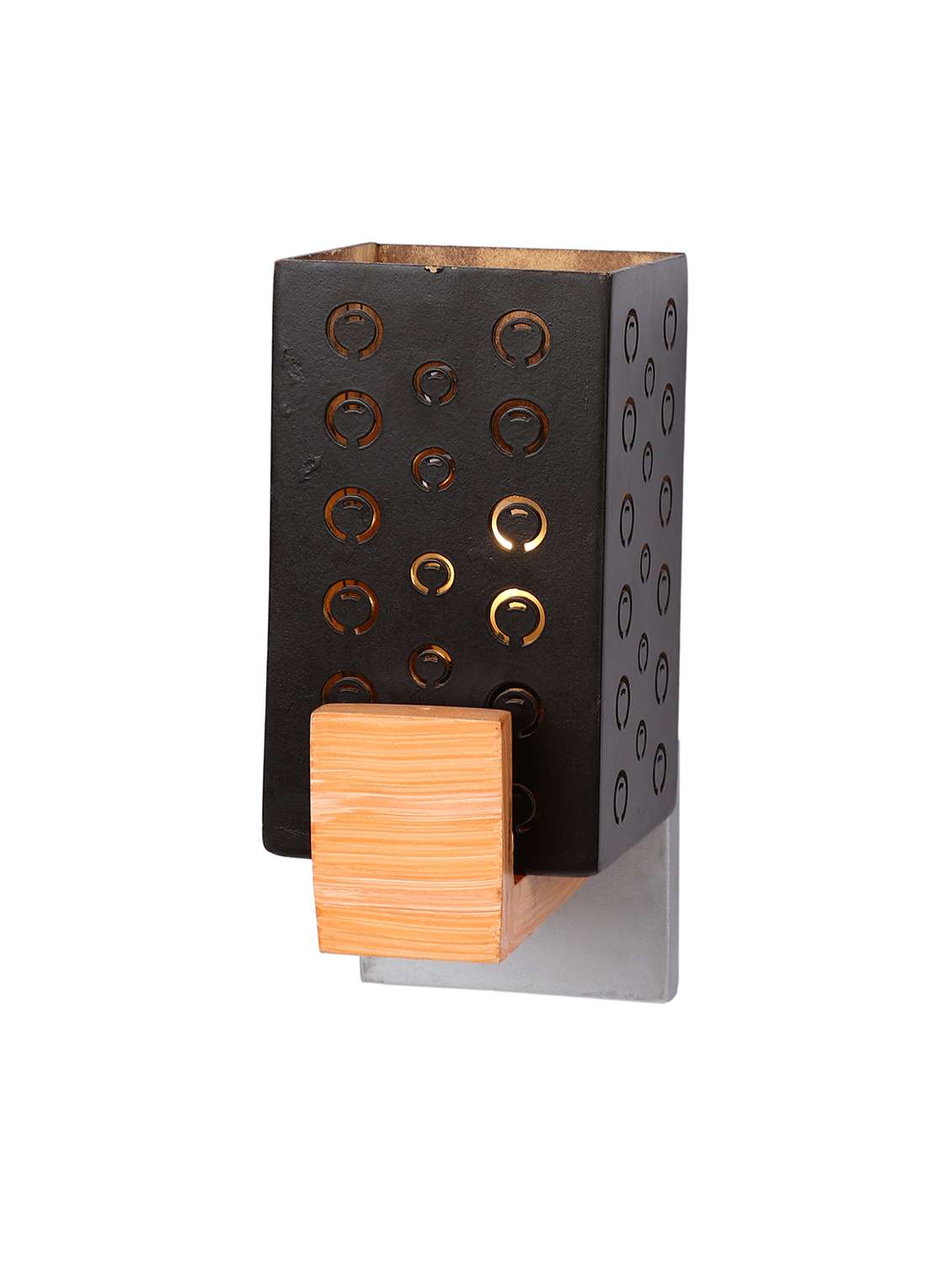 somil designer wooden wall lamp (set of 2)- aa42 - 14184967 -  Standard Image - 2