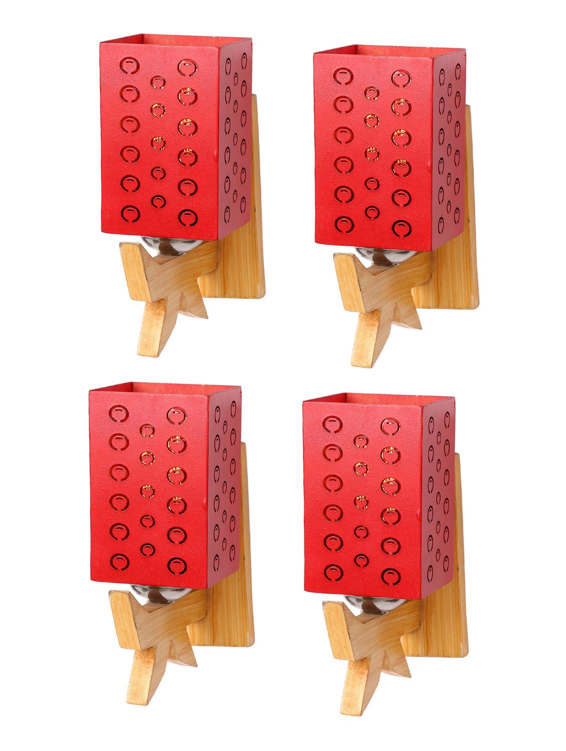 somil designer wooden wall lamp (set of 4)- aa70 - 14184995 - Standard Image - 2