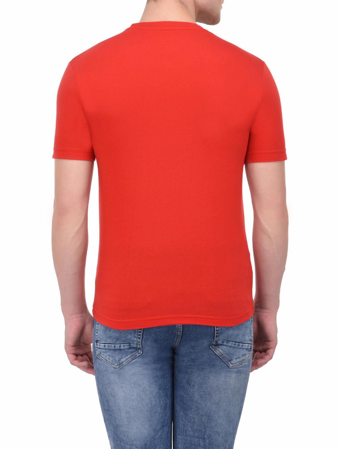 red cotton t-shirt - 14188950 - Standard Image - 2