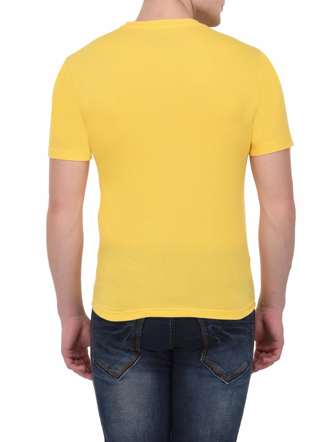 yellow cotton t-shirt - 14188955 - Standard Image - 2